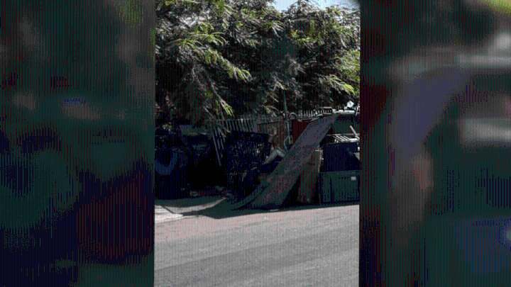 Homeless encampment in front of Lennox elementary school sparks safety concerns