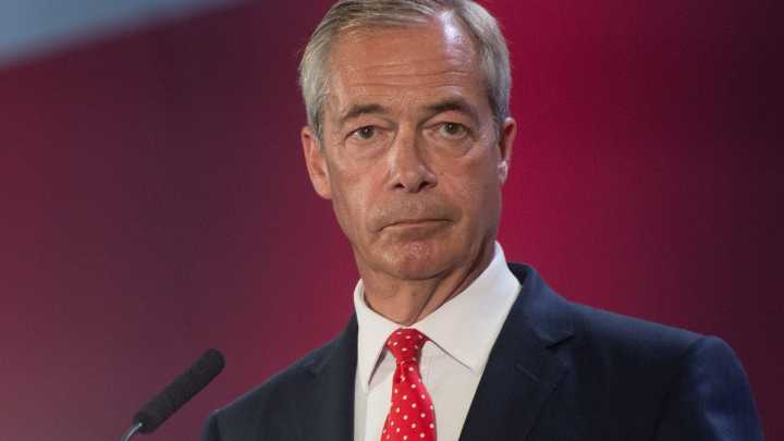 Farage slams Graham Linehan arrest as an example of Britain's 'authoritarian censorship regime' in US Congress speech