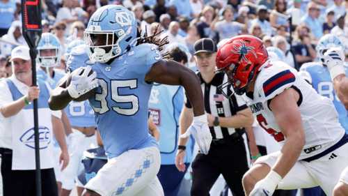 Gio Lopez accounts for 3TDs as North Carolina dominates Richmond for Belichick's first home win
