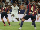 Real Madrid thrash Levante as Mbappe hits brace