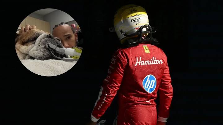 El desesperado mensaje de Lewis Hamilton por la salud de su perro: “No sabemos si despertará”