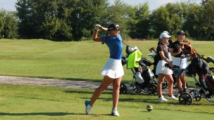 Petropoulos leads Lady Blues golf to third at Dechert Classic