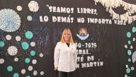 Mucho más que una docente: Irene es mamá, psicóloga y enfermera en el desierto de Malargüe