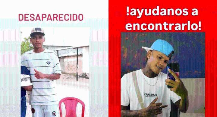 Angustia en Ciénaga: familiares buscan a dos jóvenes desaparecidos tras salir de su casa Ambos jóvenes fueron vistos por última vez el mismo día.
