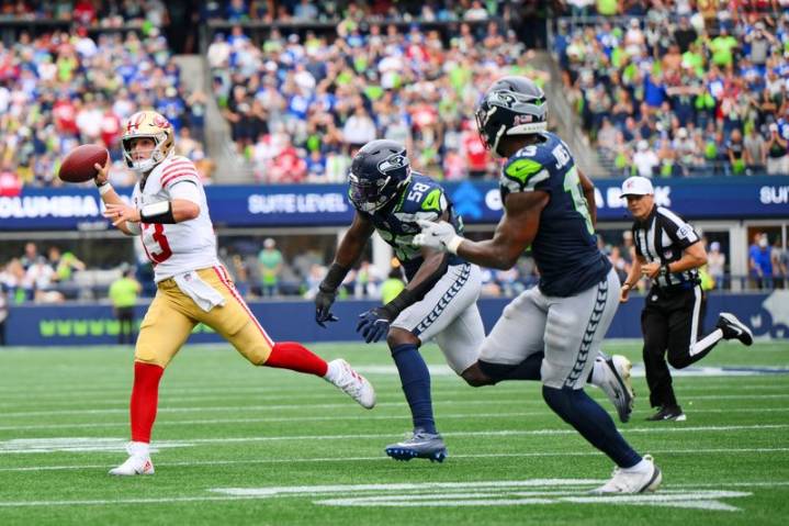 Early return? 49ers QB Brock Purdy limited in practice Wednesday