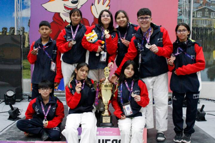 Arica logra segundo lugar en Judo femenino los Juegos Deportivos Escolares