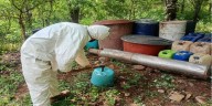 Aseguran 16 áreas donde eran almacenados más de cuatro mil litros de químicos para la creación de drogas en Sinaloa