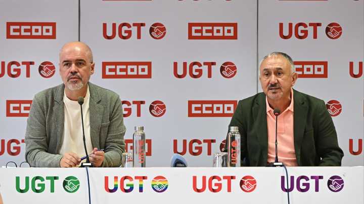 UGT y CC.OO. "exigen" a Junts, PP y Vox que retiren las enmiendas a la totalidad a la ley de reducción de la jornada
