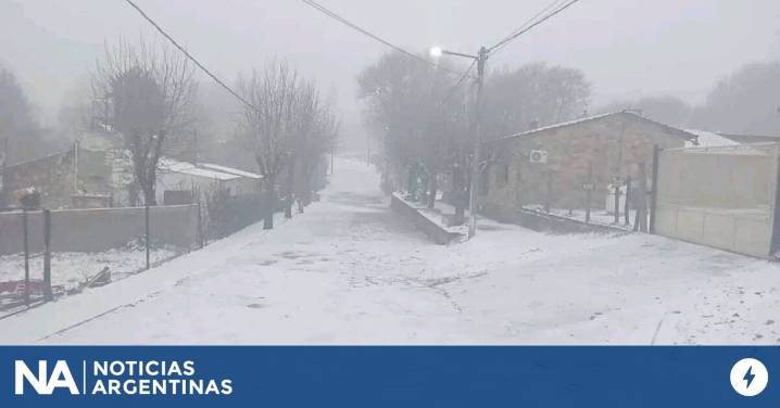 Sorpresivo alerta por nieve en tres provincias: las recomendaciones