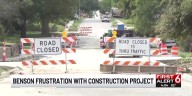 Benson frustration with construction project