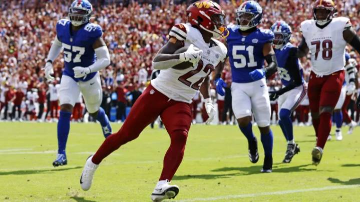 The crazy NCAA reason that Jacory 'Bill' Croskey-Merritt lasted until the 7th round for Commanders to draft