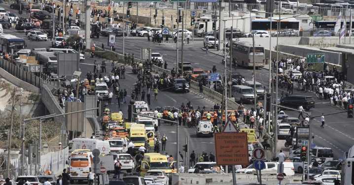 Shooting attack at Jerusalem bus stop kills at least 5