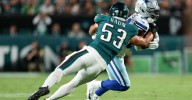 Cowboys issues flip from defense to offense in rain-delayed loss to defending champs