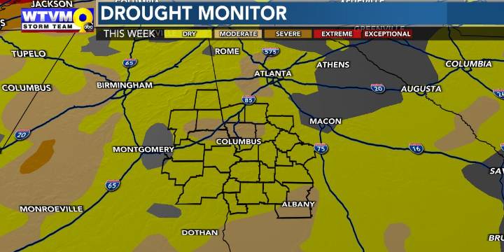 Drought building, staying hot