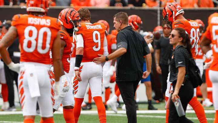 Report: Bengals have made calls to free agent QBs since Joe Burrow's injury