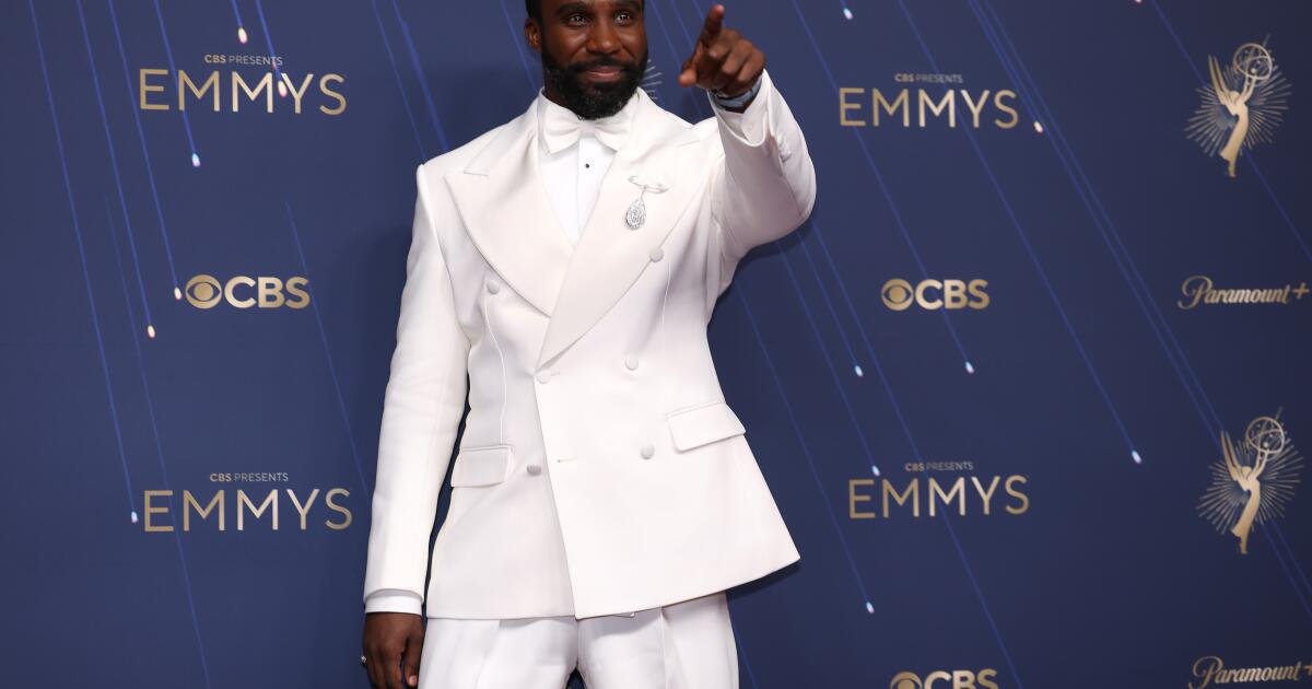 Tramell Tillman is first Black actor to win an Emmy for supporting actor in a drama