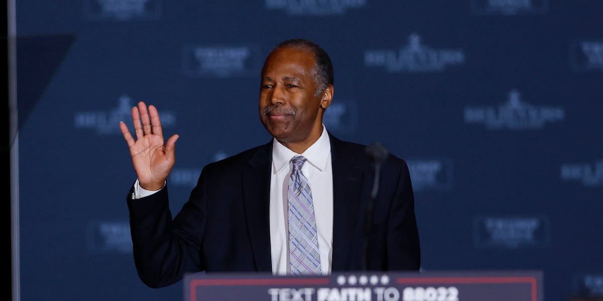 Trump says he will award the Presidential Medal of Freedom to Ben Carson