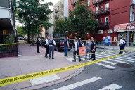 Two teens shot in East Harlem in front of NYPD stationhouse
