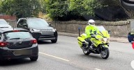 Edinburgh locals catch sight of royals as police escort makes way through capital