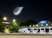 Sunset SpaceX launch tonight could make for unique show if weather allows