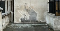 Controversial Banksy mural removed after just one day