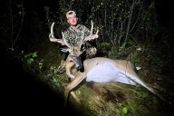 Maine bowhunter’s 2-year chase ends with velvet buck at 3 yards