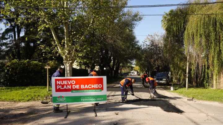 Obras de bacheo en Monte Grande: qué calles estarán cerradas al tránsito este martes