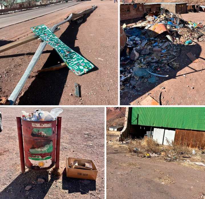 Videos y fotos: el reclamo de los prestadores turísticos por la cantidad de basura en Alta Montaña