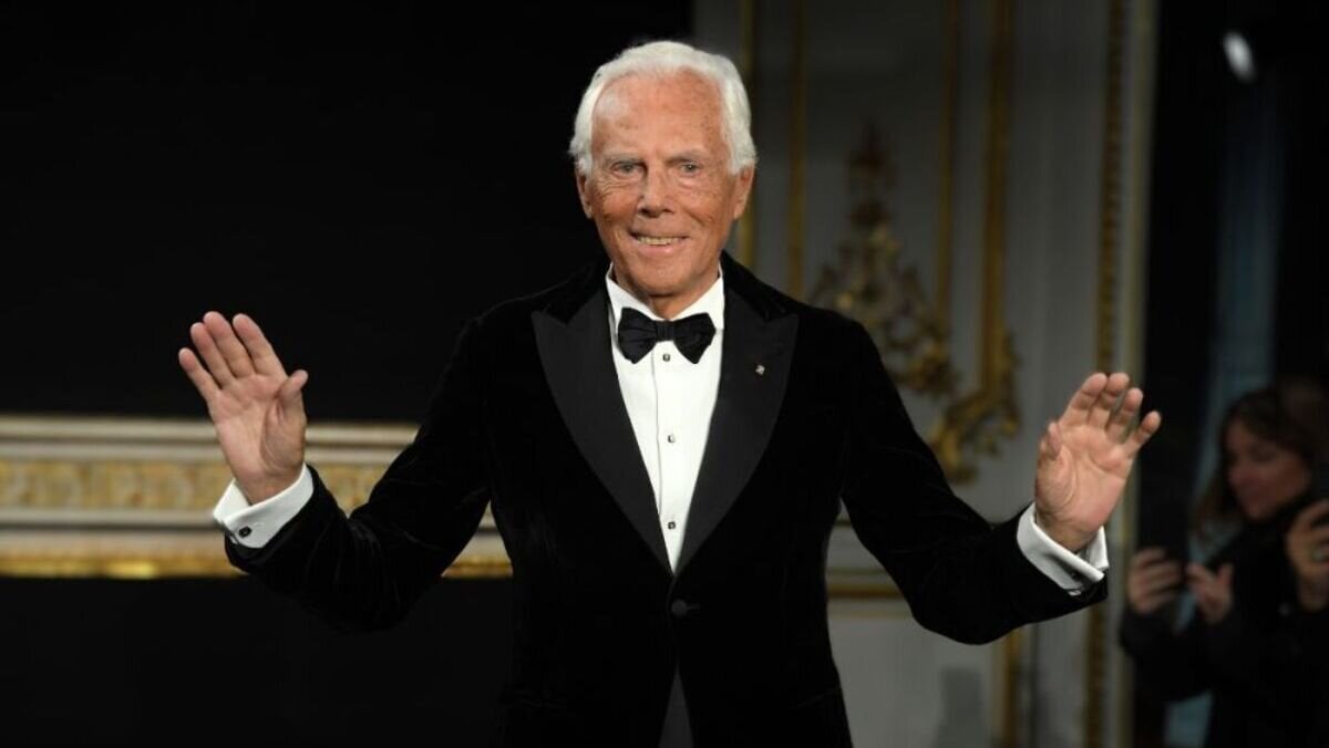 Fallece Giorgio Armani a los 91 años, leyenda de la moda italiana