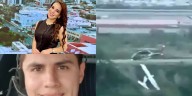 Revelan video del accidente aéreo donde murió la conductora Débora Estrella