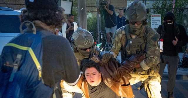 Watch: Agents and Protesters Rumble at Chicago ICE Protest with Three Arrests and Multiple Injuries