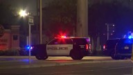 Man dies after being thrown from car that crashed and caught fire in Hollywood