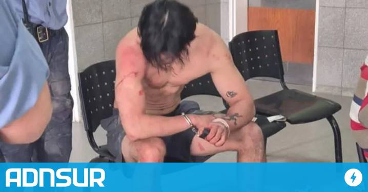 20:59 Caos en Cipolletti: un joven destruyó comercios y vehículos y terminó hospitalizado