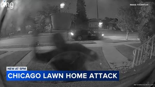 Chicago crime: Men attack Chicago Lawn home with bat, incendiary device, Ring camera video shows