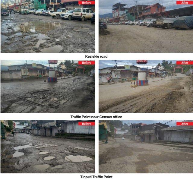 Kohima road repair follows news highlight