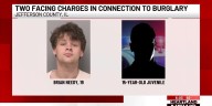 19-year-old, Juvenile charged in connect to burglary in Jefferson County