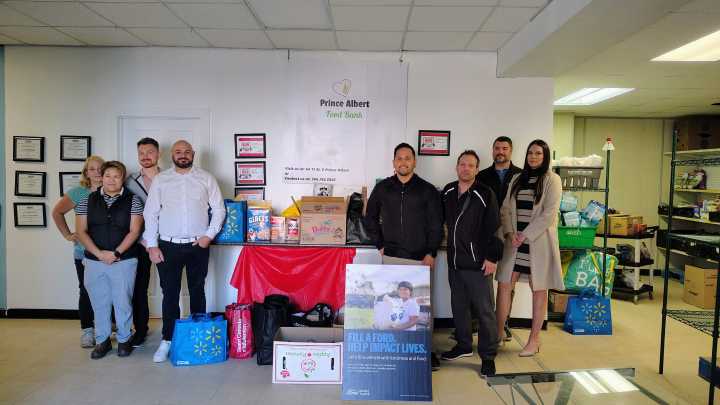 Local car dealership campaign fills Food Bank shelves