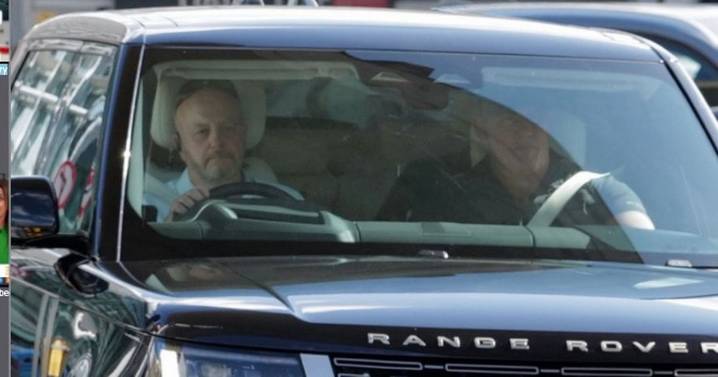 First pictures of Prince Harry as he arrives in UK to attend charity event