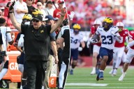 Biff Poggi knew exactly how he wanted to celebrate Michigan win: 'Probably go to the hospital'