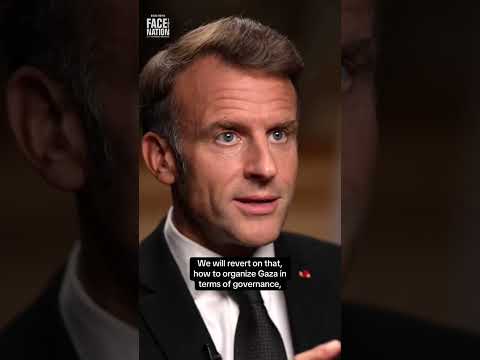 Emmanuel Macron on plans to formalize France's decision to recognize Palestinian statehood #shorts