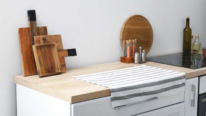 Try A Smart Dollar Tree Cutting Board Hack & Say Goodbye To Kitchen Counter Clutter
