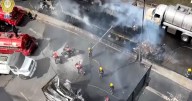 Se eleva a 8 la cifra de fallecidos tras explosión de pipa en Iztapalapa y 94 lesionados