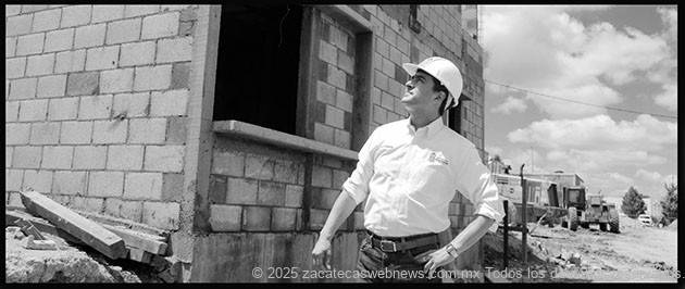 PEPE SALDÍVAR SUPERVISA AVANCES EN LA CONSTRUCCIÓN DE CASA DEL BIENESTAR