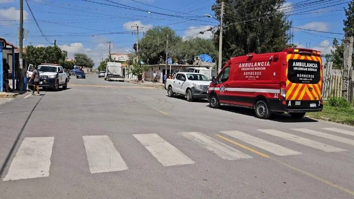 Joven ciclista herido durante una rodada