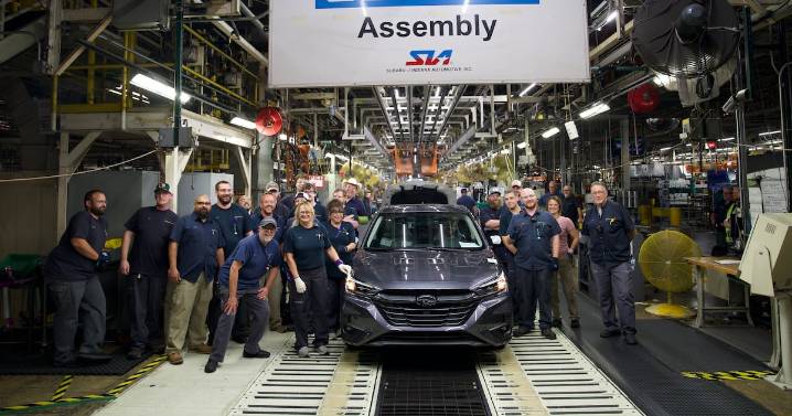 El fin de una era: se fabrica la última unidad del Subaru Legacy