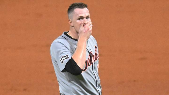 Tigers' Tarik Skubal visits Guardians' David Fry in hospital after hitting him in face with 99