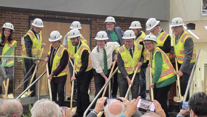 UND breaks ground on STEM Complex, cuts ribbon on Merrifield Hall