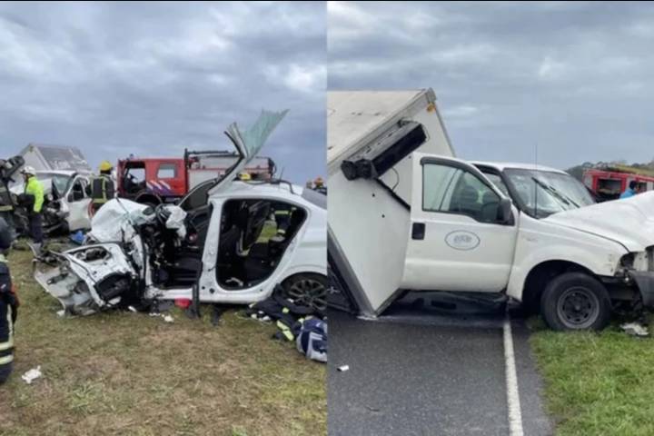 Accidente fatal en la Ruta 11: murió un médico en un choque frontal