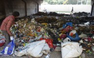 Neglected space under Lakkar Bridge flyover turns into a garbage dump