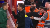 Diego Simeone explica su trifulca con la grada de Anfield por la que fue expulsado: "No sabes lo que es ser insultado 90 minutos"